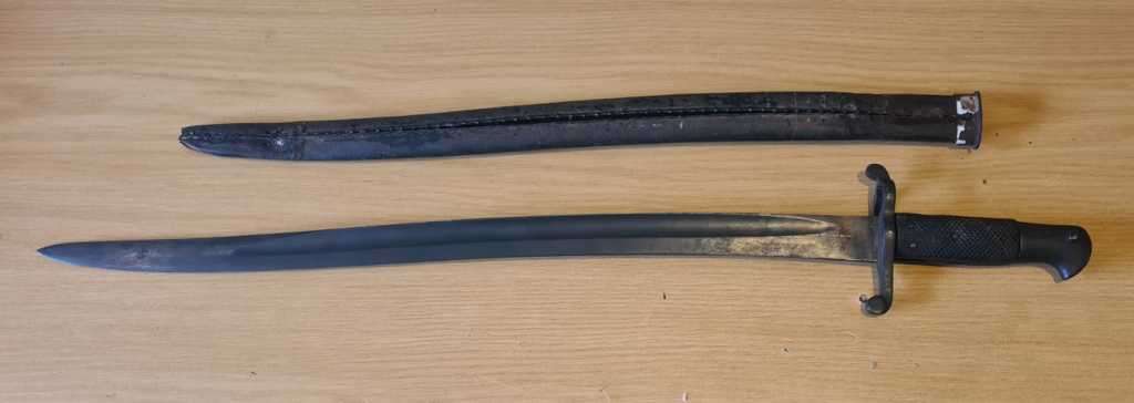 British 1856 Martini Henry Yataghan Bayonet by WKC