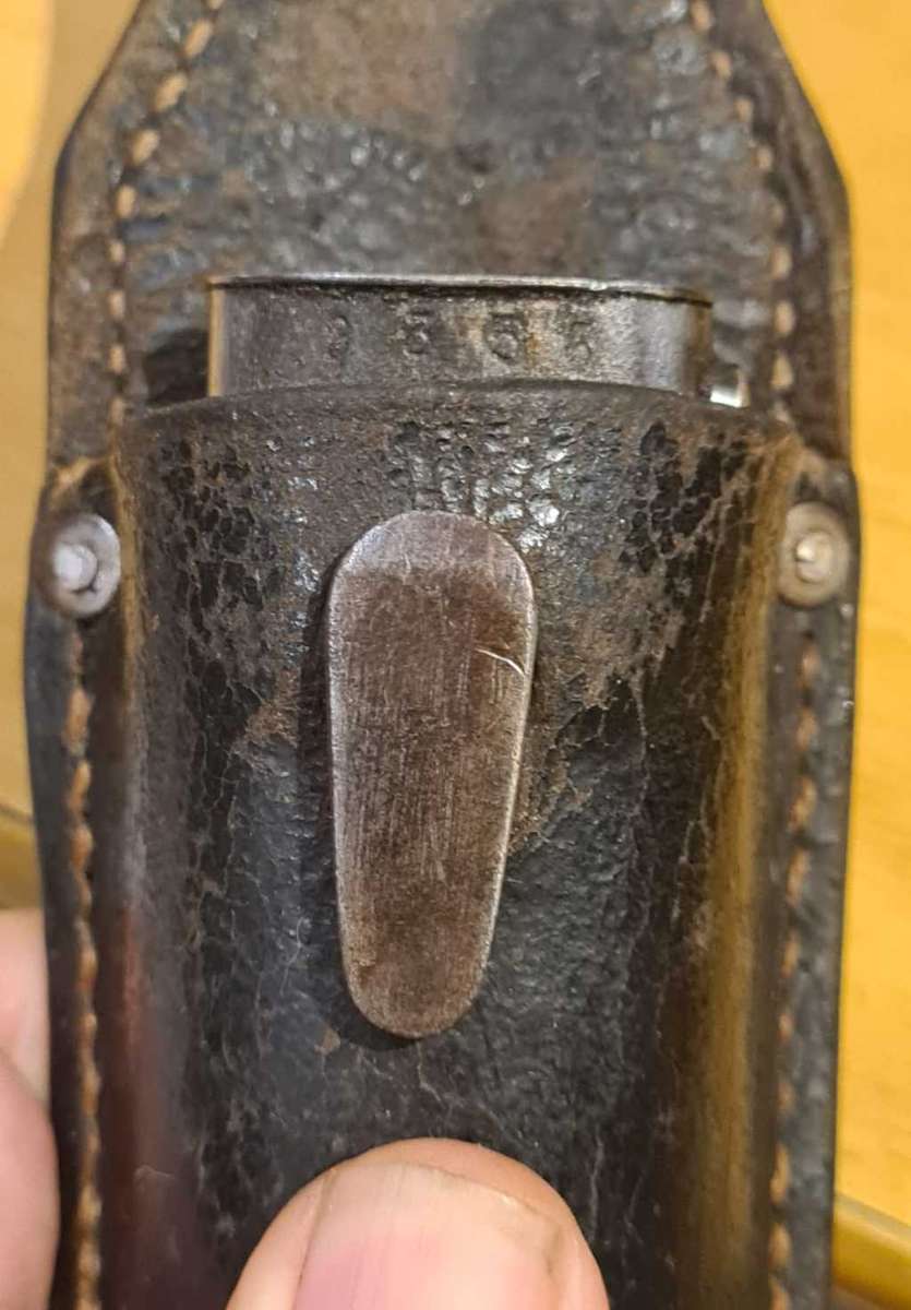 Original Rare WW2 German 84/98 iii Bayonet with Scabbard and Frog