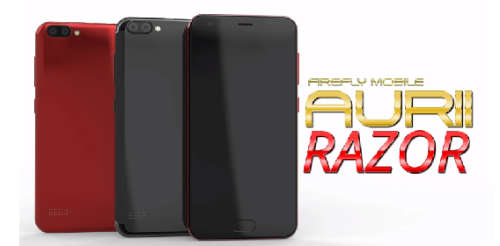 AURII RAZOR ( BLACK MOON ) DUAL SIM 13 Megapixel Camera