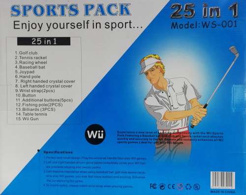 WII ACCESSORY PACK ( 25 IN 1 )