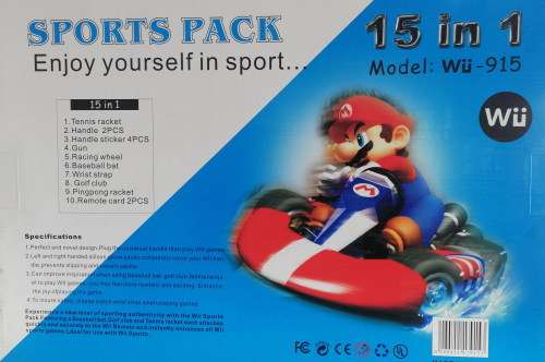 NINTENDO WII 15 IN 1 SPORTS PACK