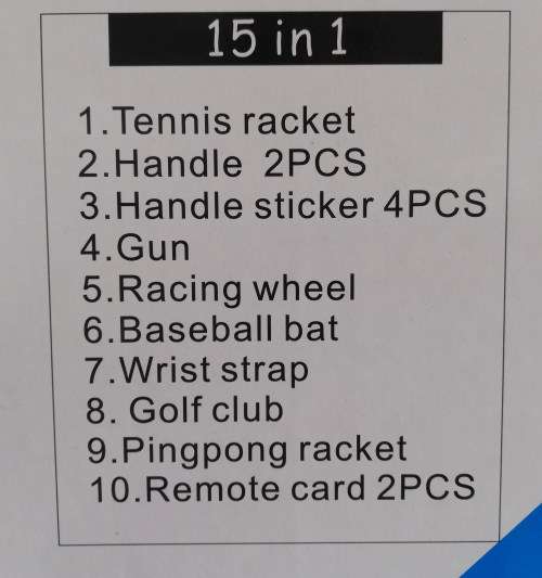 NINTENDO WII 15 IN 1 SPORTS PACK