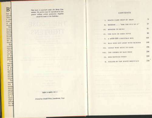 The Noose Tightens : Benjamin Bennnettt