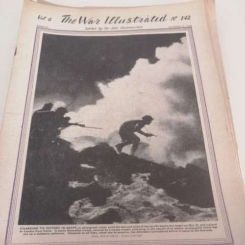 The War Illustrated.Edited by Sir J Hammerton. 24 magazine editions.