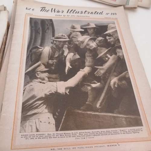 The War Illustrated.Edited by Sir J Hammerton. 24 magazine editions.