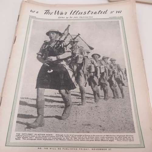 The War Illustrated.Edited by Sir J Hammerton. 24 magazine editions.