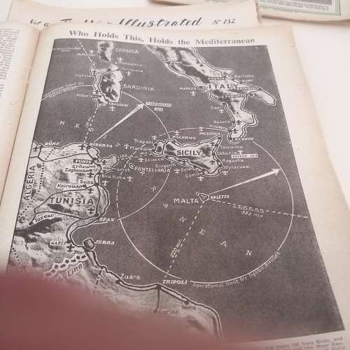 The War Illustrated.Edited by Sir J Hammerton. 24 magazine editions.