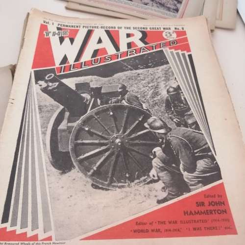 The War Illustrated.Edited by Sir J Hammerton. 24 magazine editions.