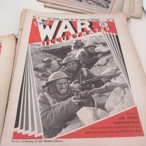 The War Illustrated.Edited by Sir J Hammerton. 24 magazine editions.