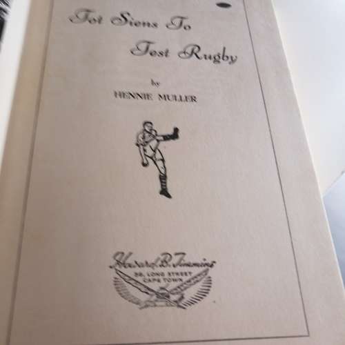 Tot Siens to Test Rugby : Hennie Muller