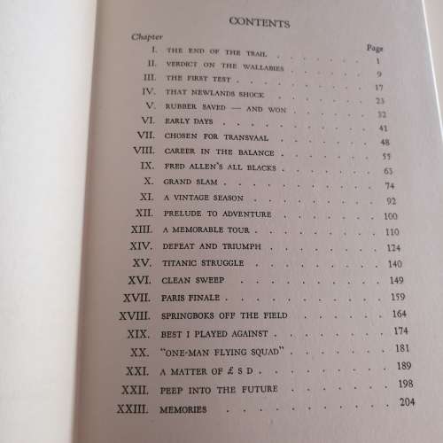 Tot Siens to Test Rugby : Hennie Muller