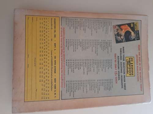 Classics Illustrated  Don Quixote (No 11) Miguel Cervantes