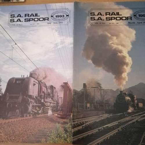 SA Rail :11 copies from 1992 to 1993