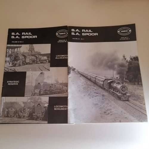 SA Rail : 11 Copies : Covering 1983 to 1984