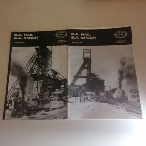 SA Rail : 11 Copies : Covering 1983 to 1984