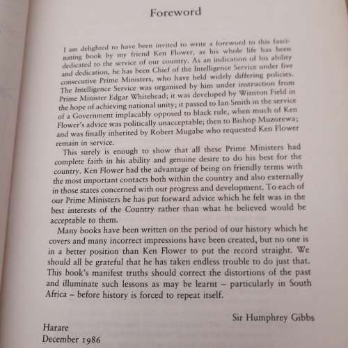 Serving Secretly : Ken Flower