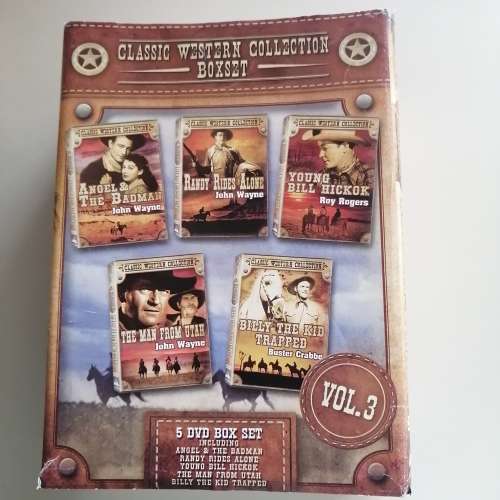 Classic Western Collection : 5 DVD Box set.