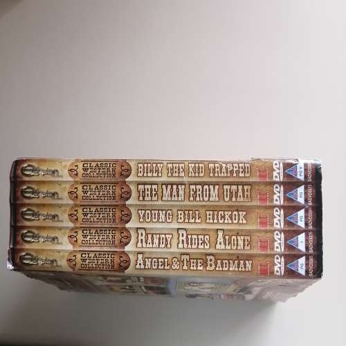 Classic Western Collection : 5 DVD Box set.