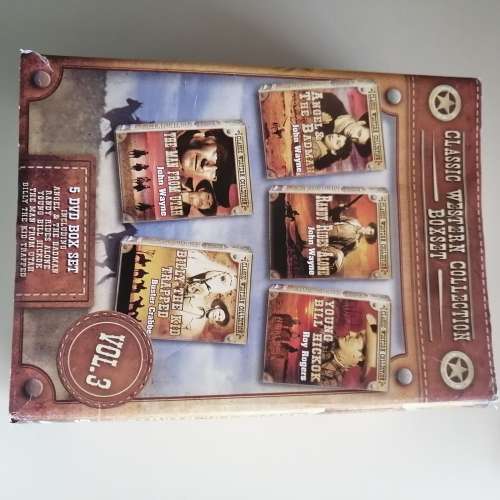 Classic Western Collection : 5 DVD Box set.