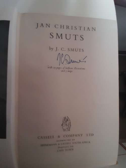 Smuts Jan Christian Smuts by his son J.C. Smuts