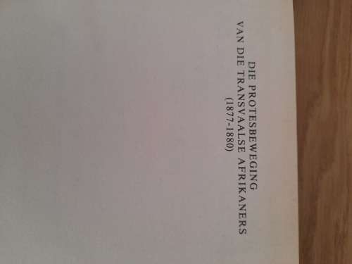 Die Protesbeweging van die Transvaalse Afrikaners 1877-1880 : M.C. van Zyl