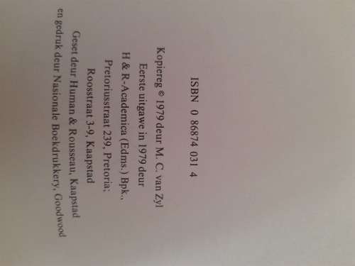 Die Protesbeweging van die Transvaalse Afrikaners 1877-1880 : M.C. van Zyl