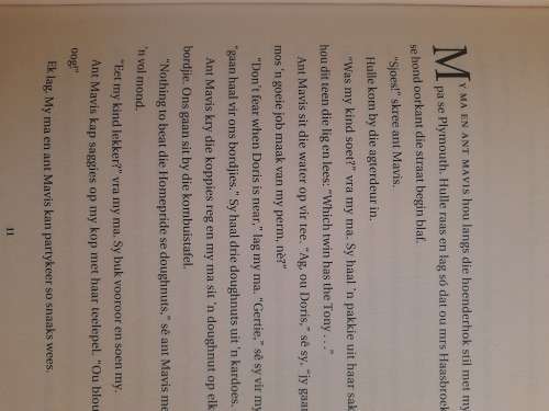 Jeanne Goosen Ons is nie almal so nie.