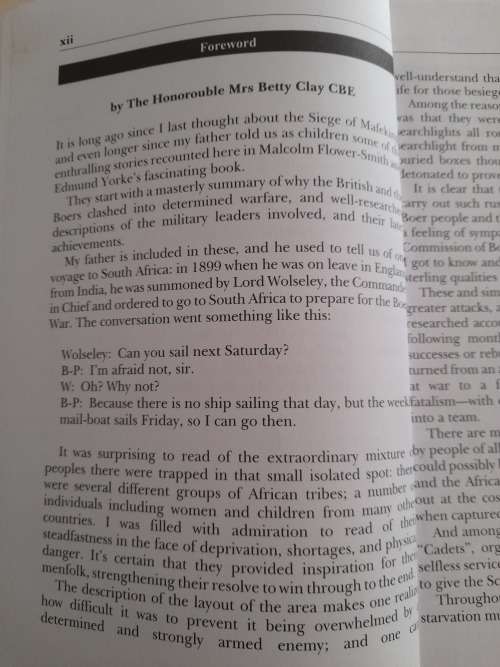 Mafeking! The story of a siege : Mallcolm Flower-Smith/Edmund Yorke