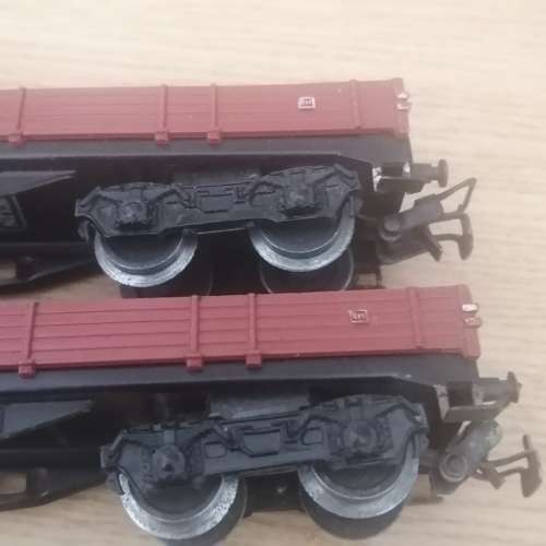 Marklin.: Two long flat wagons