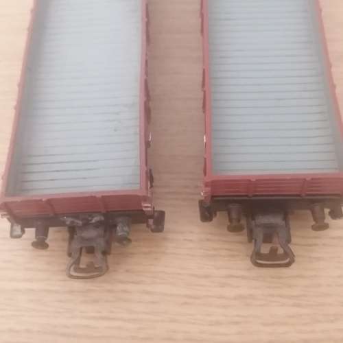 Marklin.: Two long flat wagons