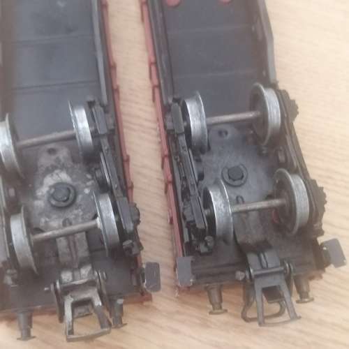 Marklin.: Two long flat wagons