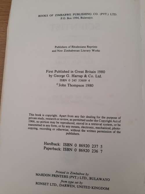 Crime Scientist : John Thompson