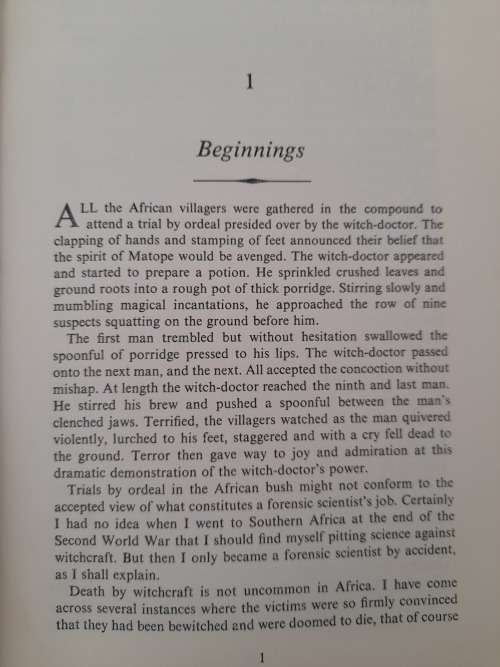 Crime Scientist : John Thompson