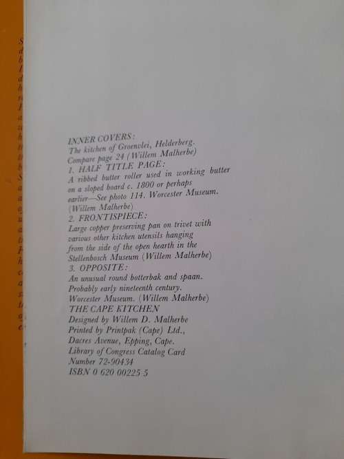 The Cape Kitchen : Mary Alexander Cook