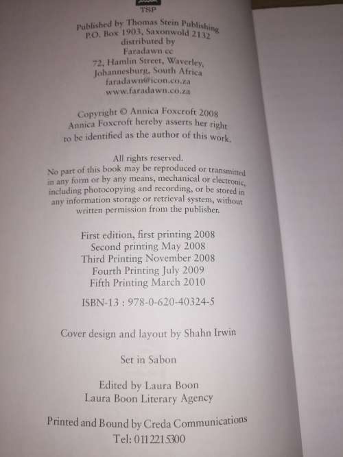 There are ants in my Sugar : Annica Foxcroft