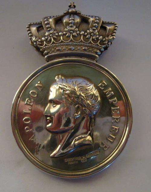 Vintage Silver-Plated; Christofle ; Napoleon Empereur Money Clip