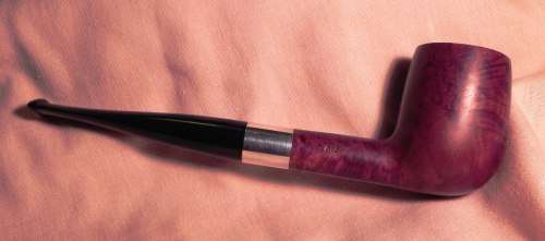 SMOKING PIPE :ORLIK BYFORD WITH MATCHING SOCK, BOX AND GUARANTEE/BOX INSERT