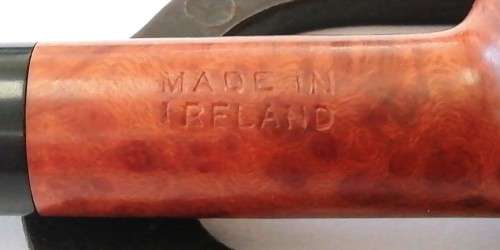 RARE VINTAGE PETERSON PRE-REPUBLIC DUBLIN AND LONDON SMOKING PIPE (CIRCA 1940-1949) + PIPE SOCK