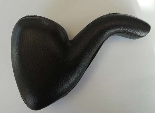 EXQUISITELY CARVED BLOCK MEERSCHAUM SMOKING PIPE WITH FITTED CASE