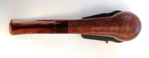 Vintage collectable GBD London made Autumn Gold Zulu shape smoking pipe (pre-Cadogan era)