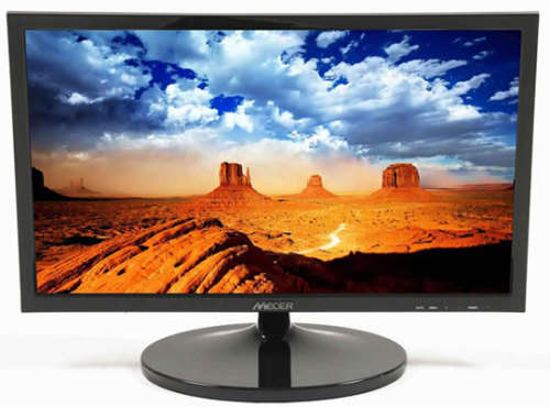 Mecer 21.5" 16 x 9 TFT LED Wide Monitor, 1920 x 1080, Full HD W/VGA + HDMI & Built-in Speakers - A2