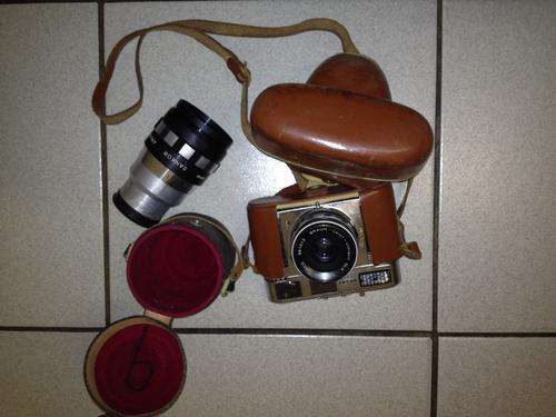 1961 Braun Paxette Camera - West Germany and Sankor Zoom Lens