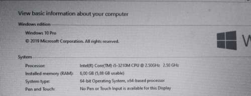DELL VOSTRO 3560 LAPTOP