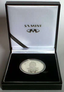 Mandela Millenium Icon 2000 1oz Coin in Mint Box