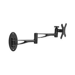 LCD MONITOR WALL MOUNT STAND, 75X65/100X100mm, 25KGS MAX, ADJUSTABLE ARM, SUITABLE FOR 14-26"