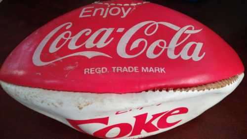 Coca Cola Rugby Ball Signed by Frik Du Preez