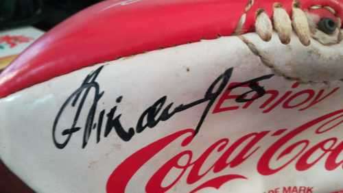 Coca Cola Rugby Ball Signed by Frik Du Preez