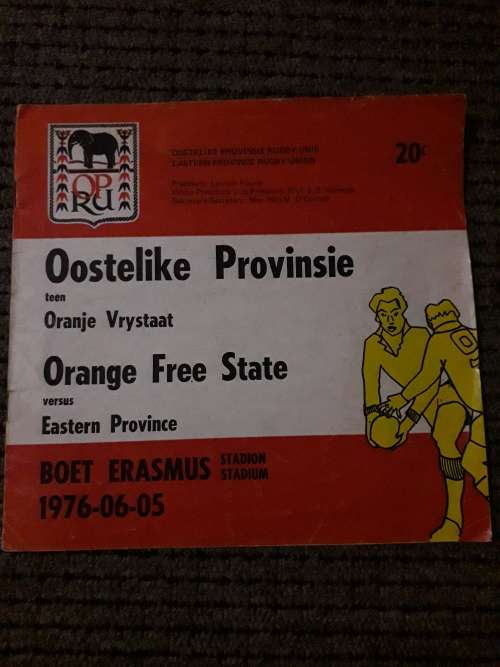 Oostelike Provinsie vs Oranje Vrystaat - 1976