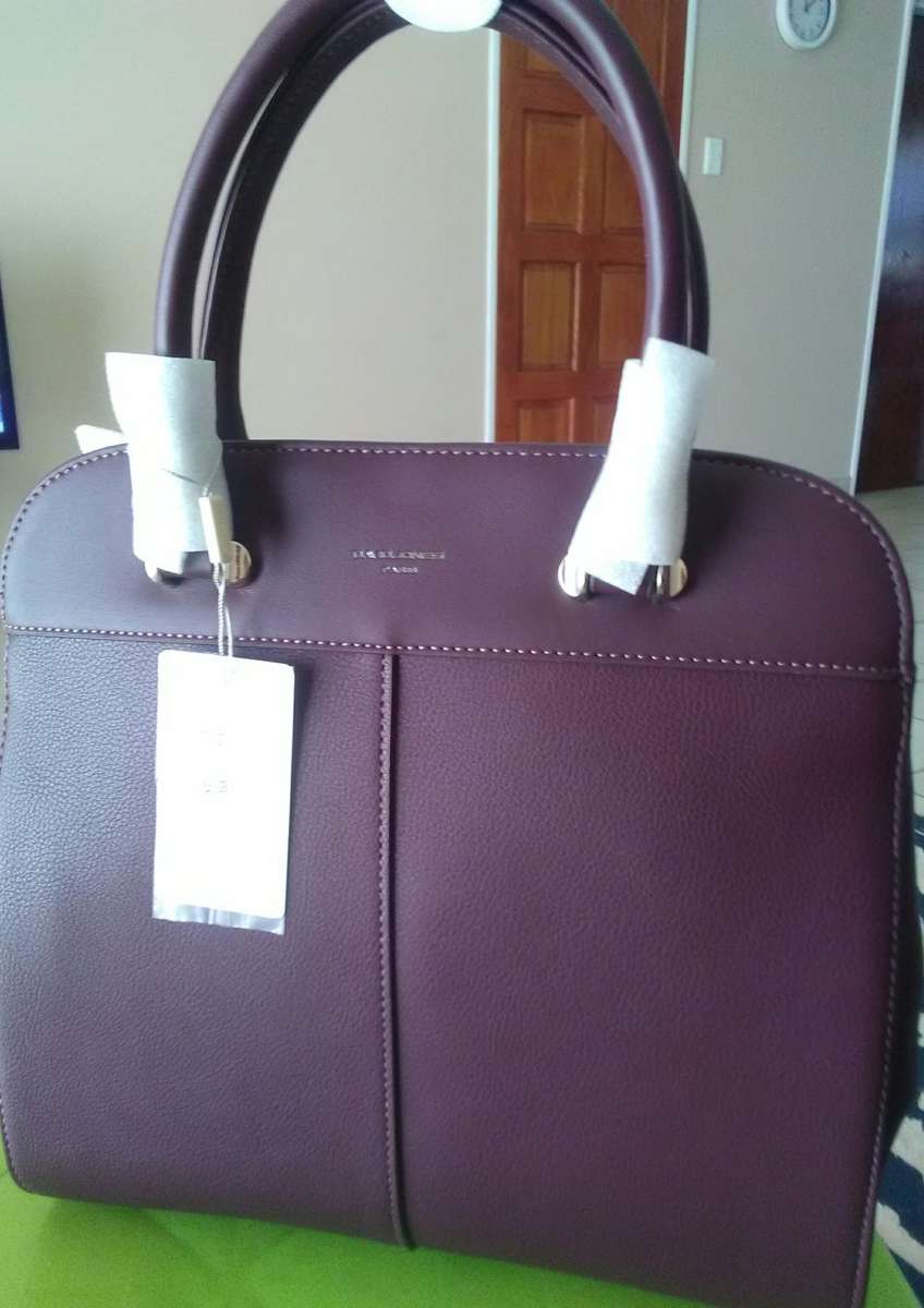 David Jones Handbag - Dark Bordeaux (Maroon)