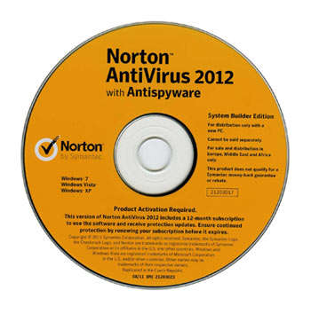 Norton Antivirus 2012 with Antispyware